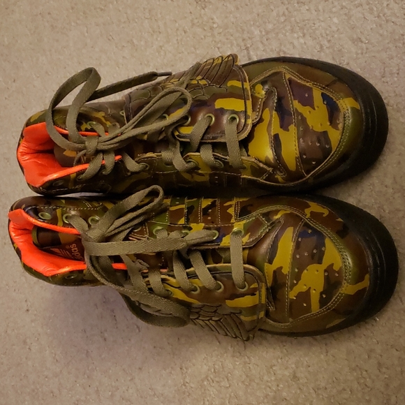 Adidas Jeremy Scott JS Camo Wings Sneakers NWOT - Picture 5 of 14